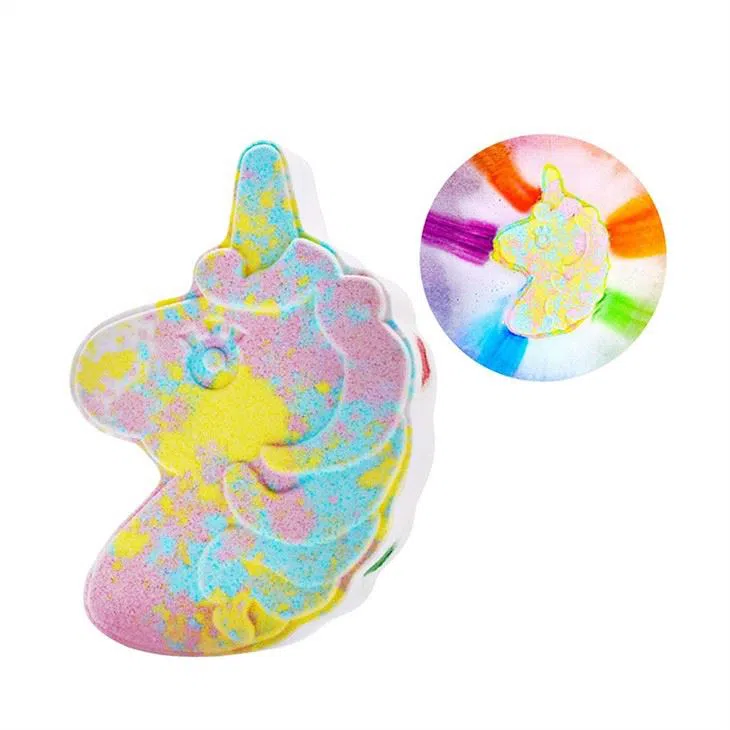 Unicorn Rainbow Bath Bomb Private Lable