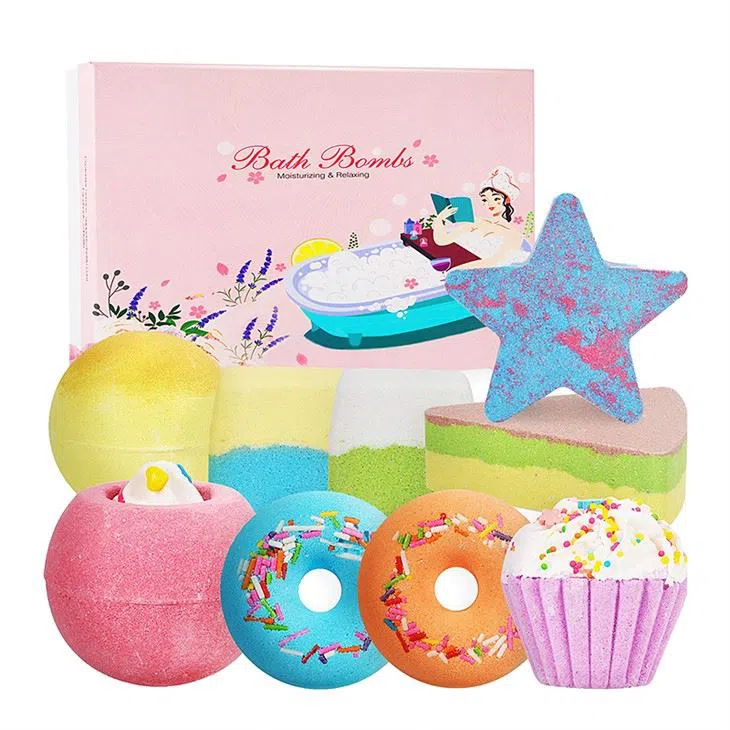 Donut Shaped Bath Bombs Private Label