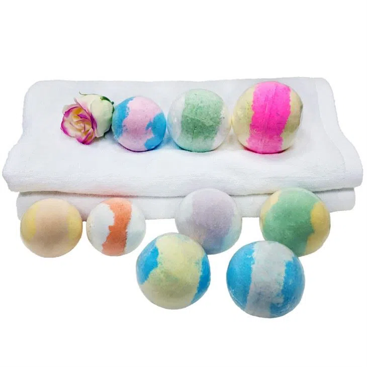 Multi Colored Bath Bombs Wholesale