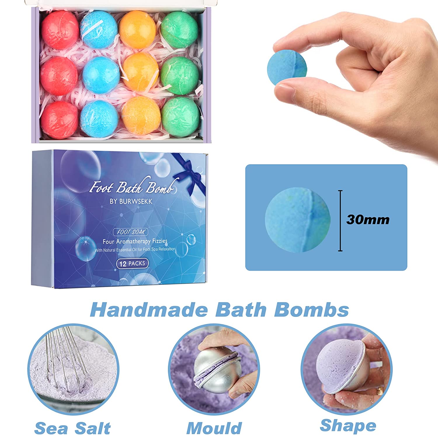 Private Label Foot Bath Bomb Wholesale