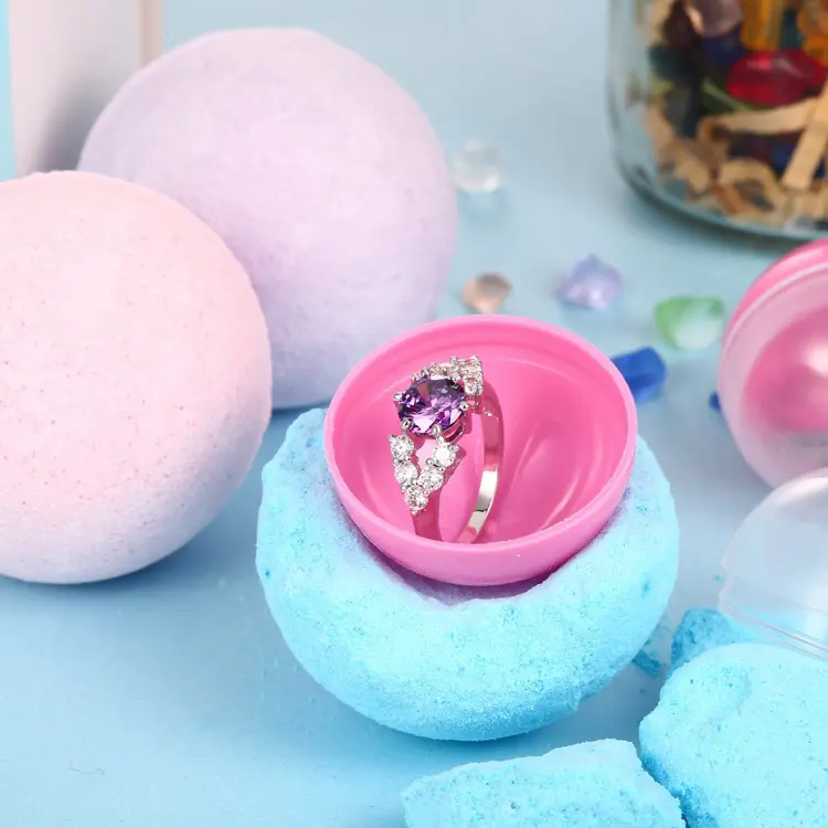 Bath Bomb With Ring Inside Private Label