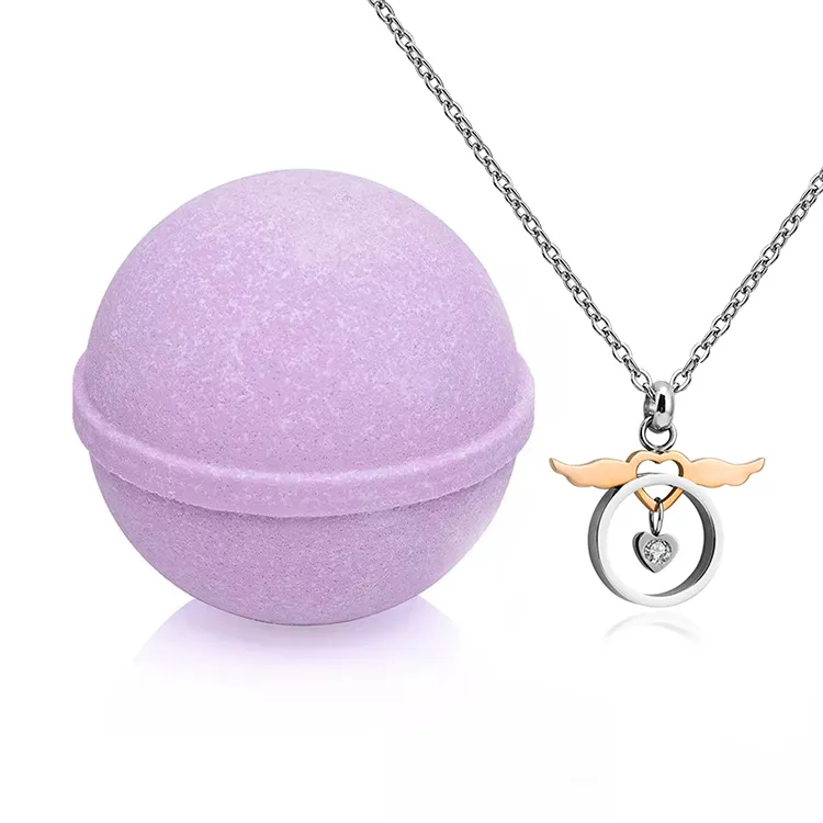 Bath Bomb With Necklace Inside Wholesale