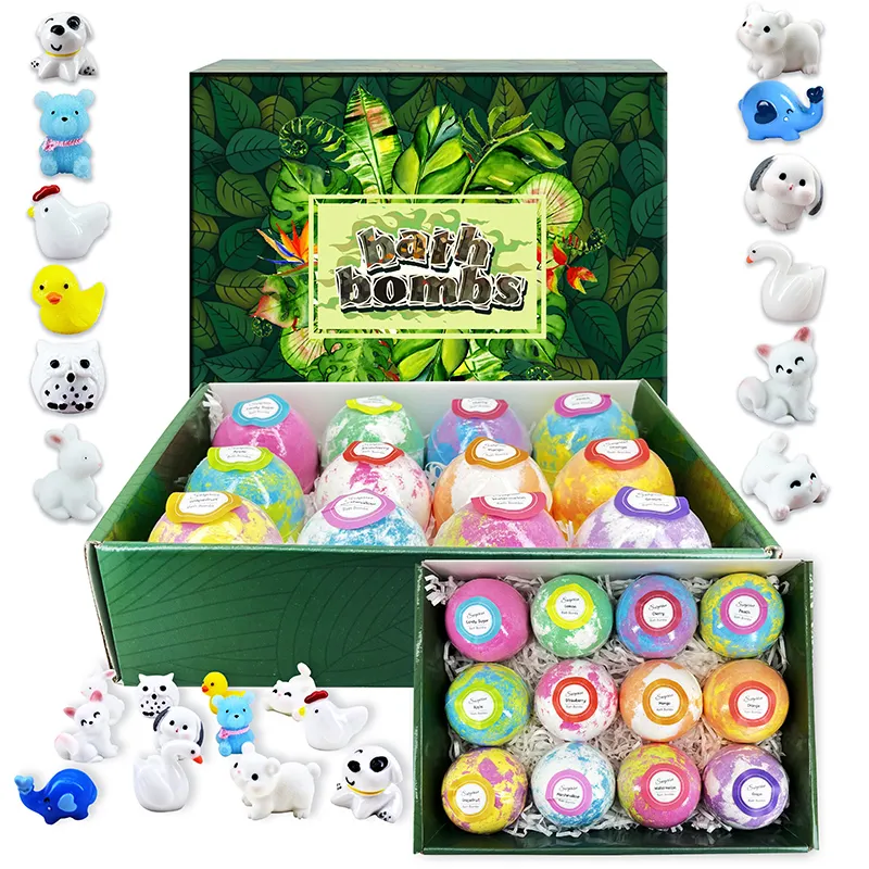 Bath Bomb With Toys Parivate Label