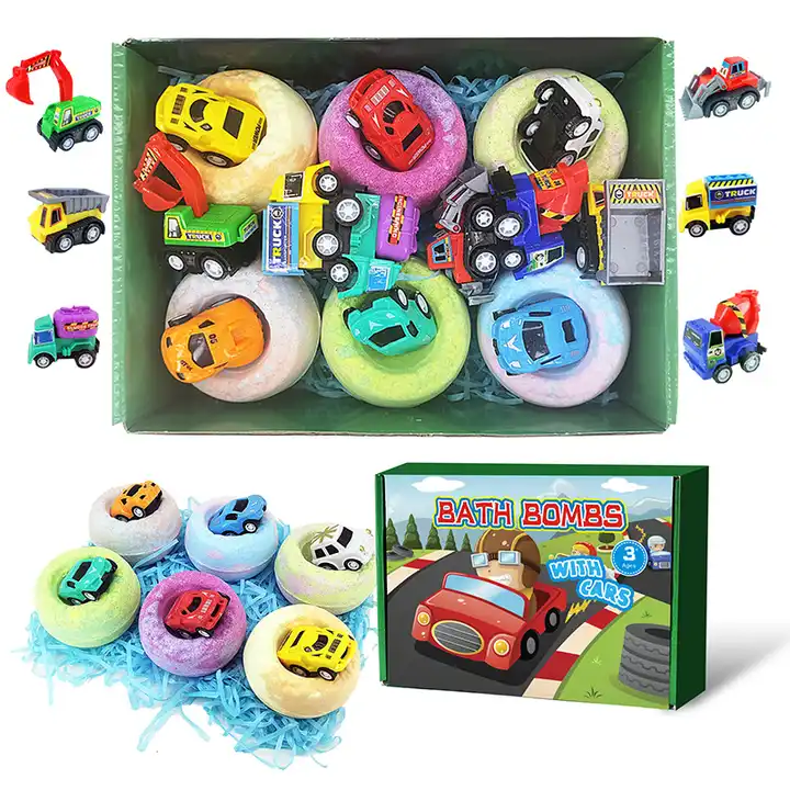 Kids Bath Bomb With Surprise Car Toys Inside Wholesale