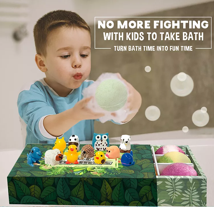 custom kids bath bomb