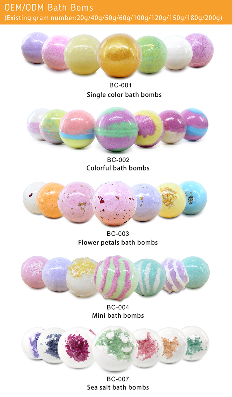 custom bath bomb